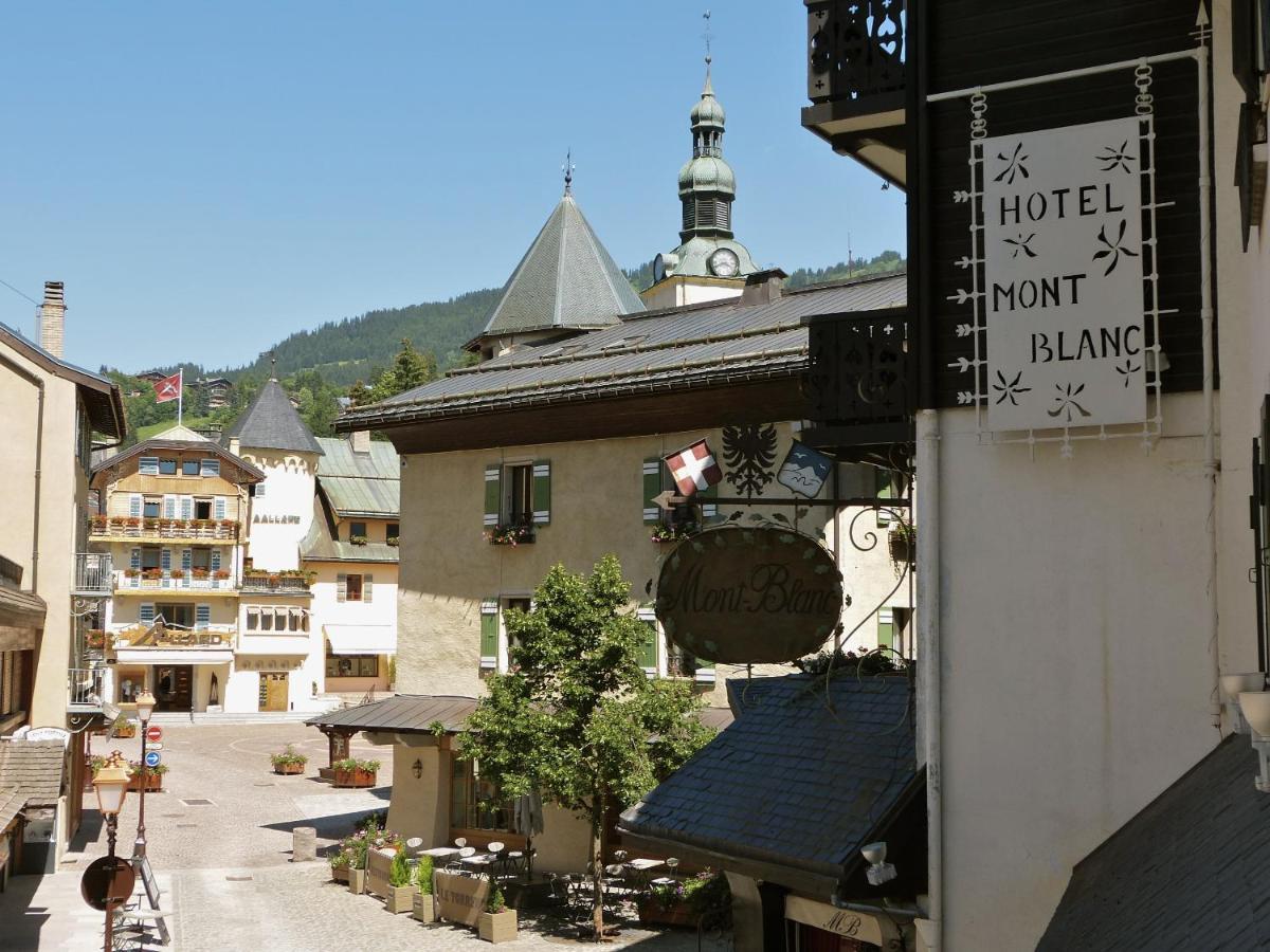 Hotel Mont Blanc Megève Exterior foto